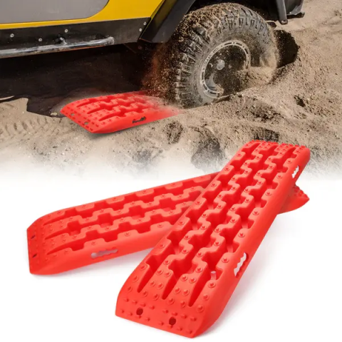 Traction Boards Set of 2 Red